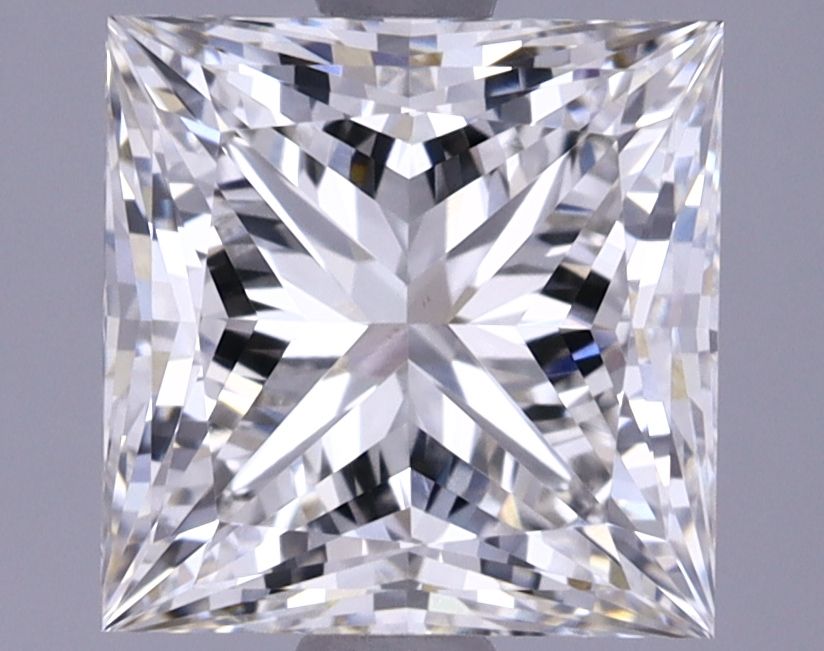 2.61 ct. princess Lab Grown Diamond front image