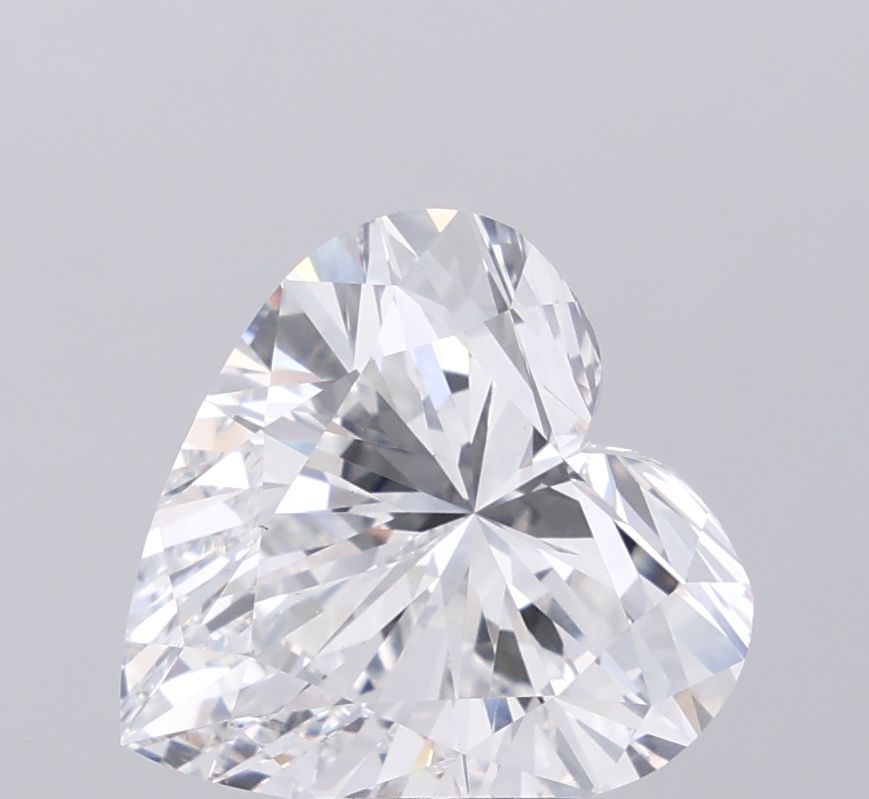 5.28 ct. heart Lab Grown Diamond front image