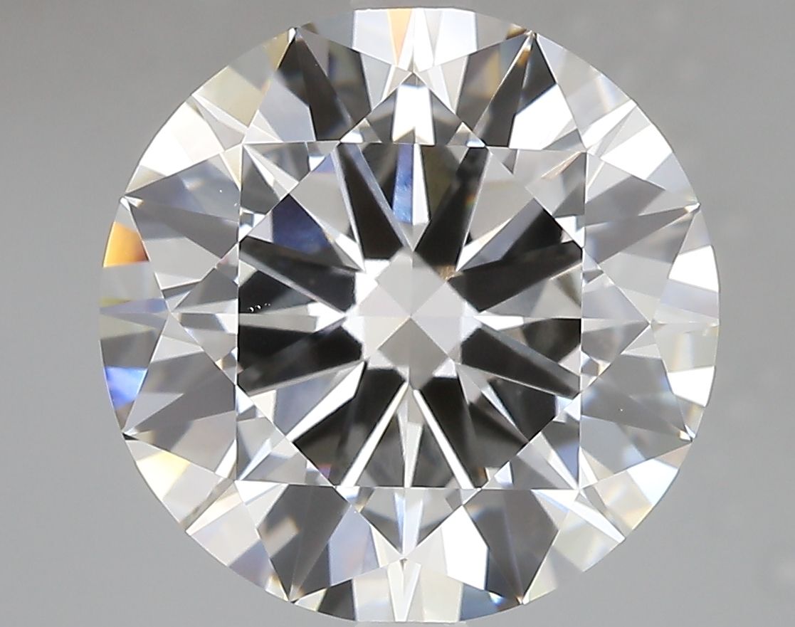 7.04 ct. round Lab Grown Diamond front image