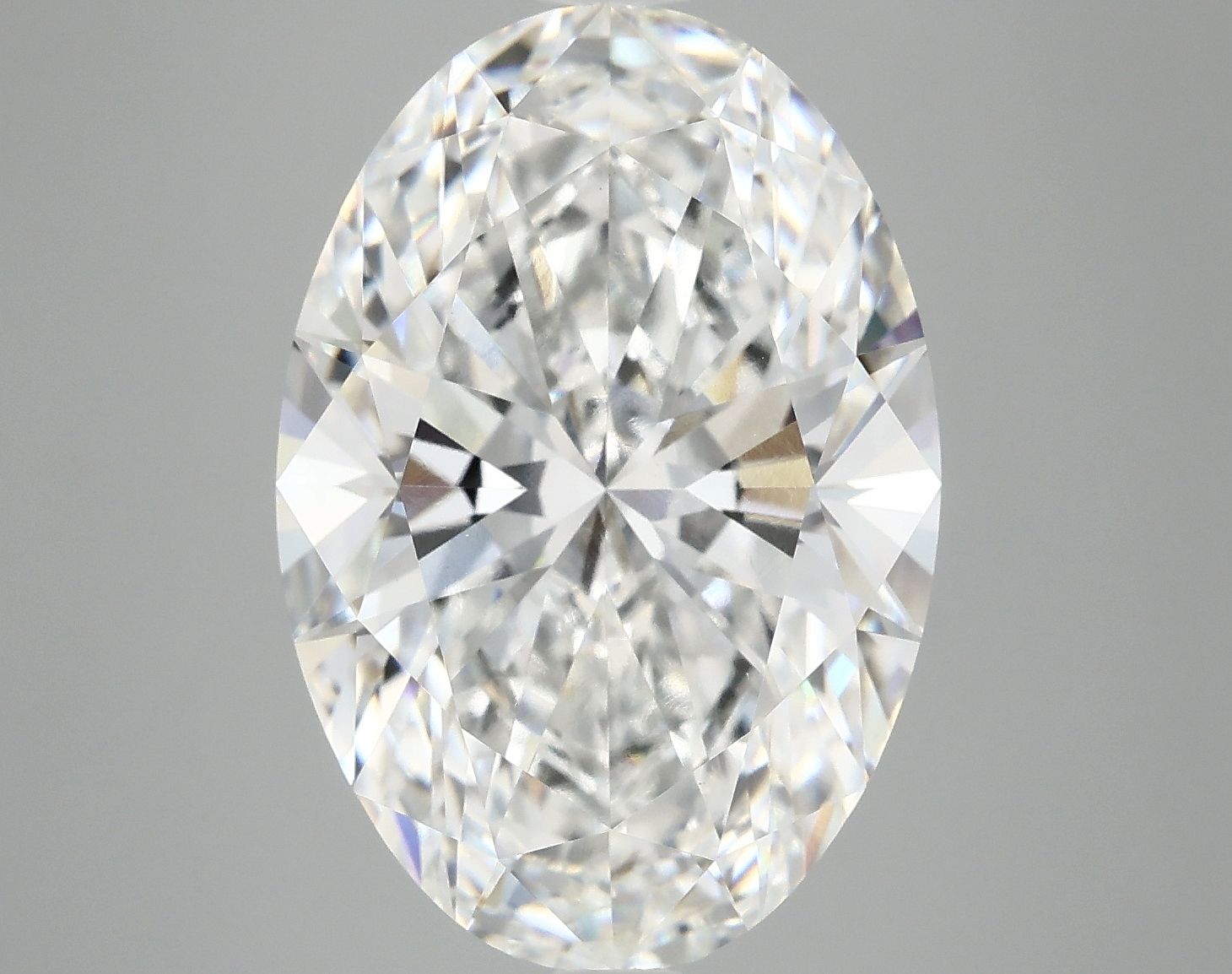 8.63 ct. oval Lab Grown Diamond front image