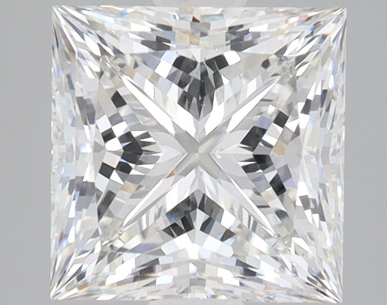 3.04 ct. princess Lab Grown Diamond front image
