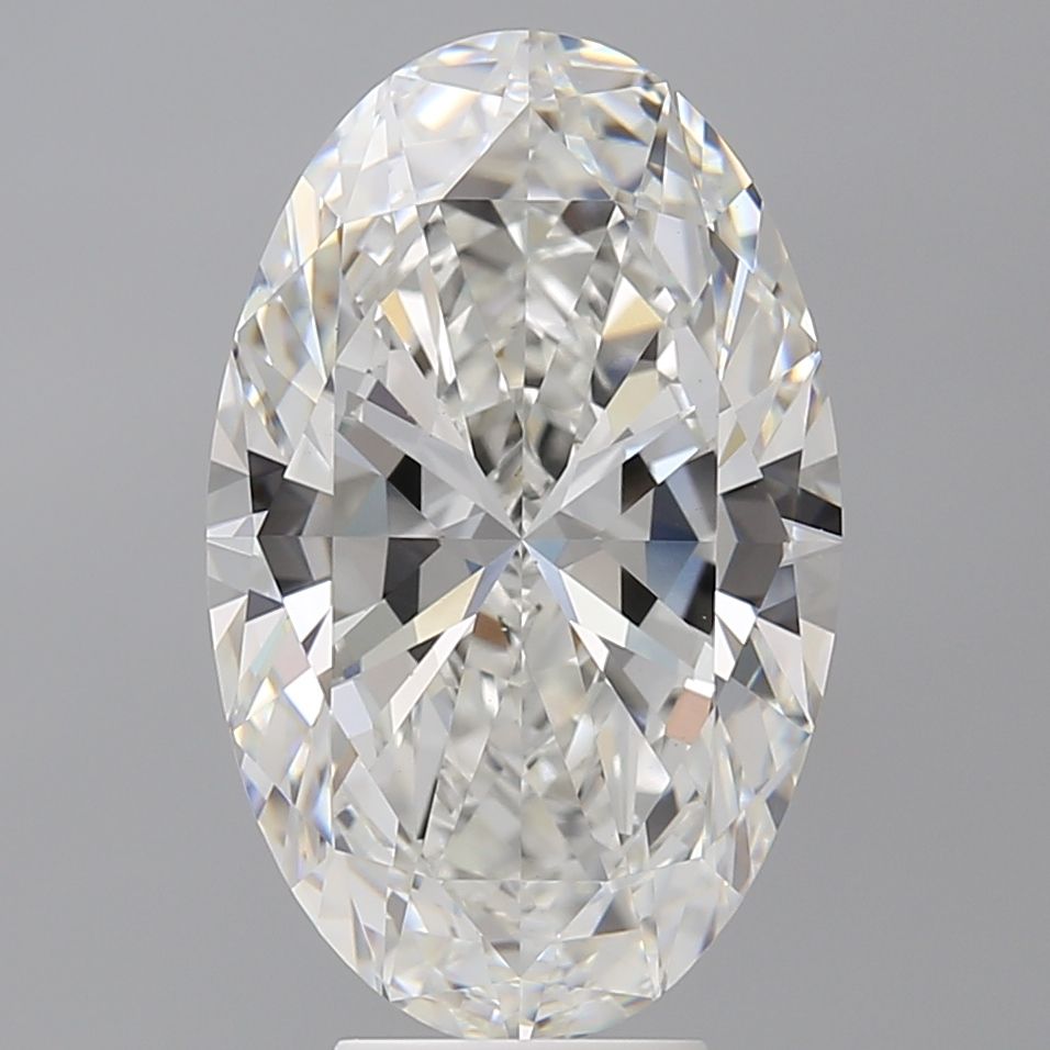 6.60 ct. oval Lab Grown Diamond front image
