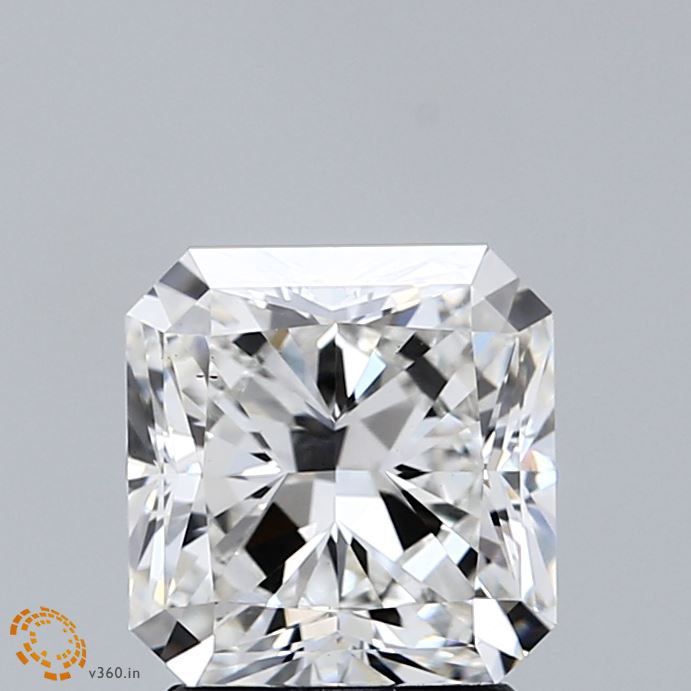 2.03 ct lab-grown Square radiant Diamond