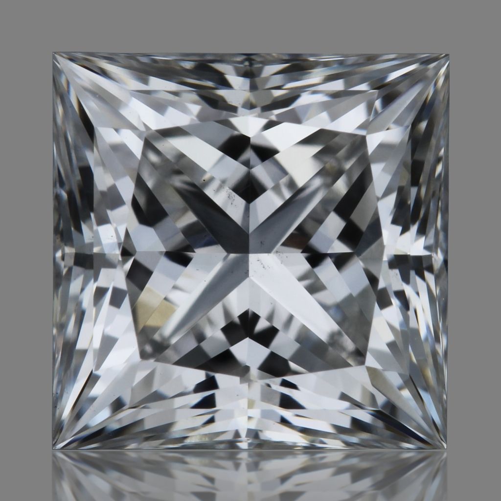 1.67 ct. princess Lab Grown Diamond front image