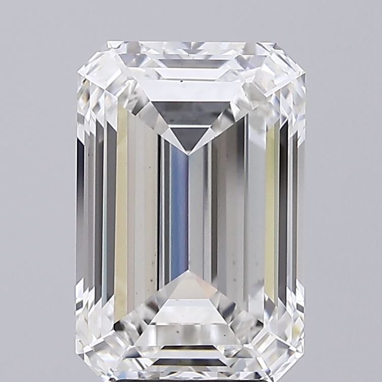 5.04 ct. emerald Lab Grown Diamond front image