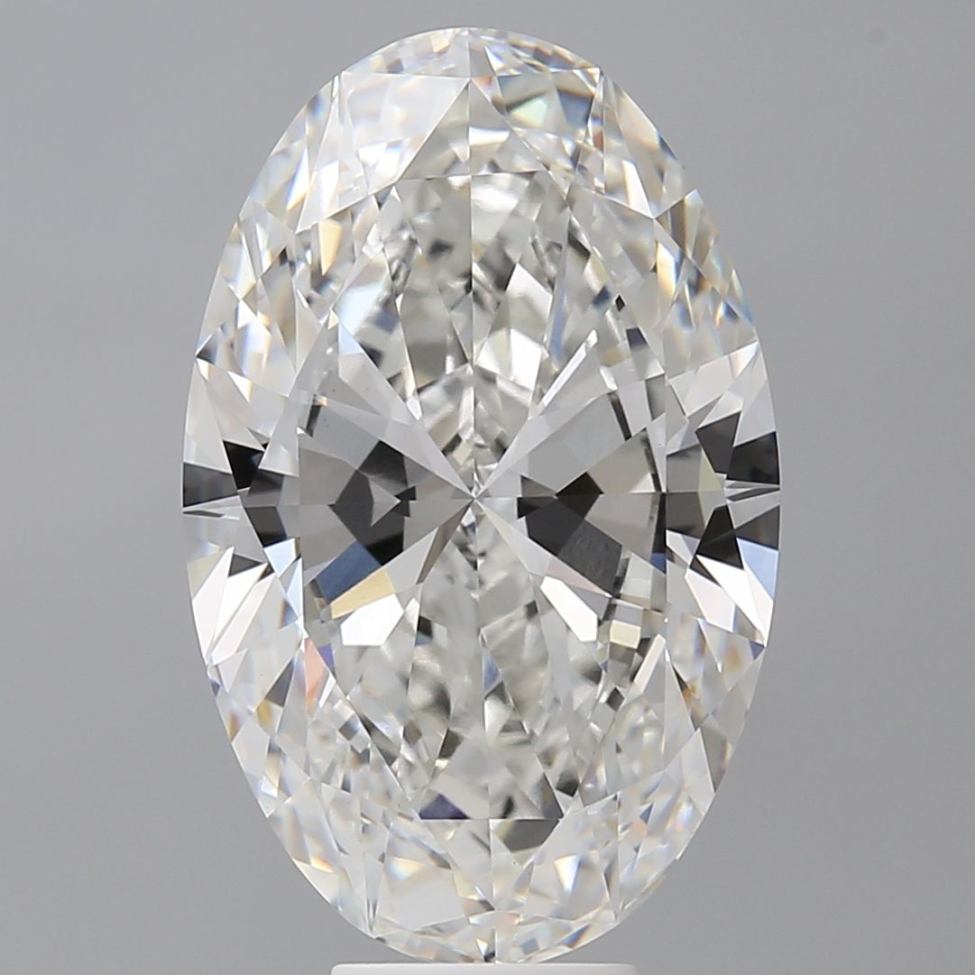 9.53 ct. oval Lab Grown Diamond front image