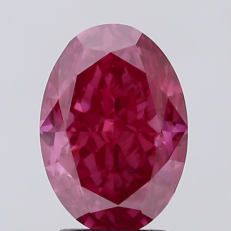 2.89 ct. oval Lab Grown Diamond front image