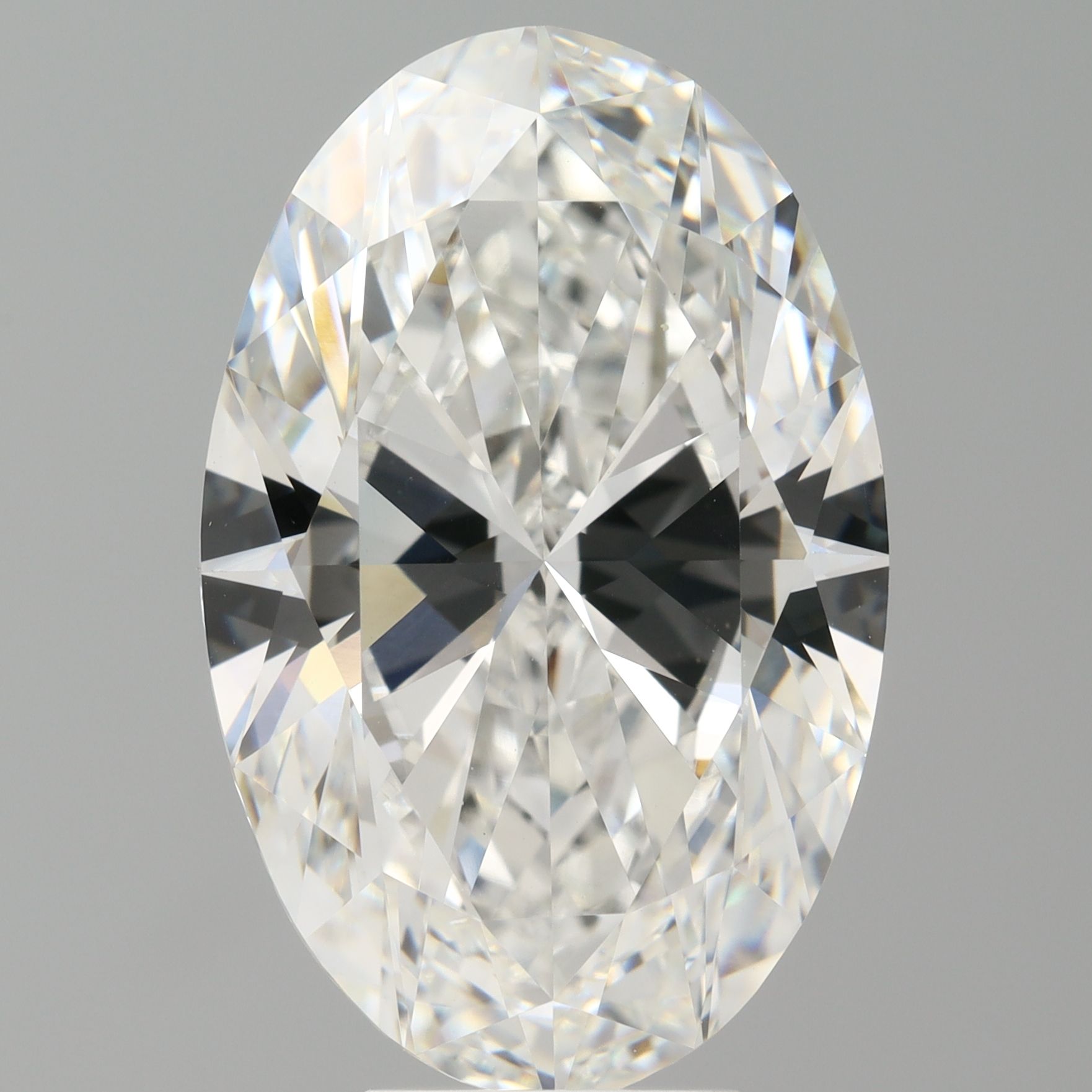 8.03 ct. oval Lab Grown Diamond front image