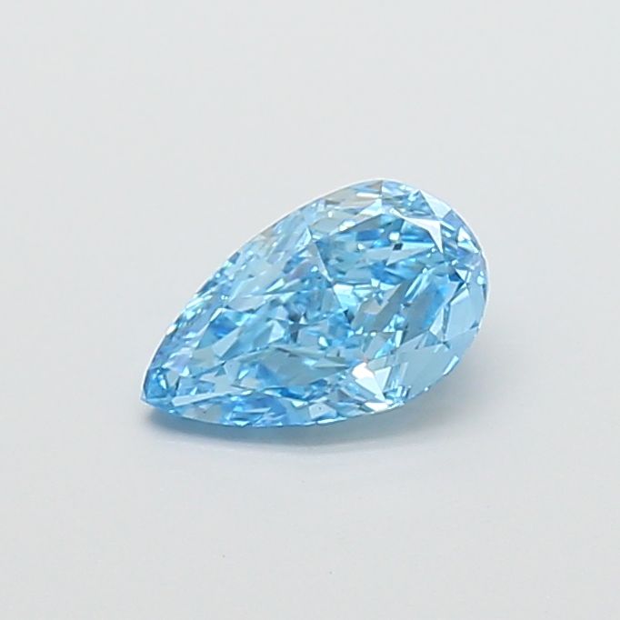 1.22 CT Fancy Vivid Blue PEAR