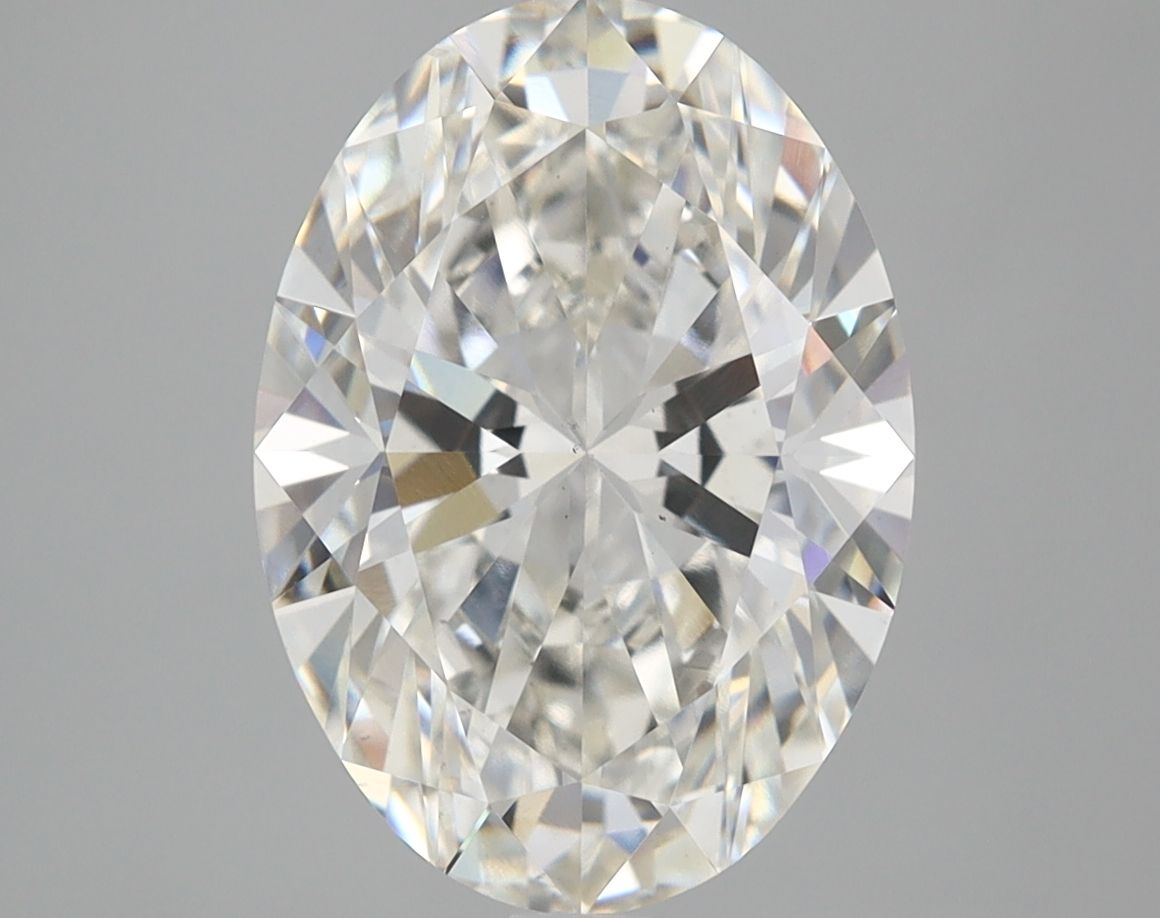 4.26 ct. oval Lab Grown Diamond front image