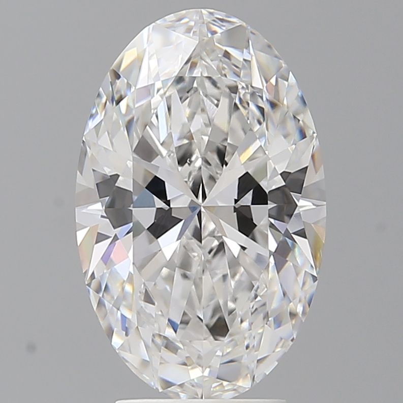 4.10 ct. oval Lab Grown Diamond front image
