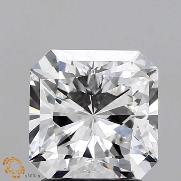 2.03 ct lab-grown Square radiant Diamond