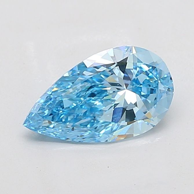 2.04 CT Fancy Vivid Blue PEAR