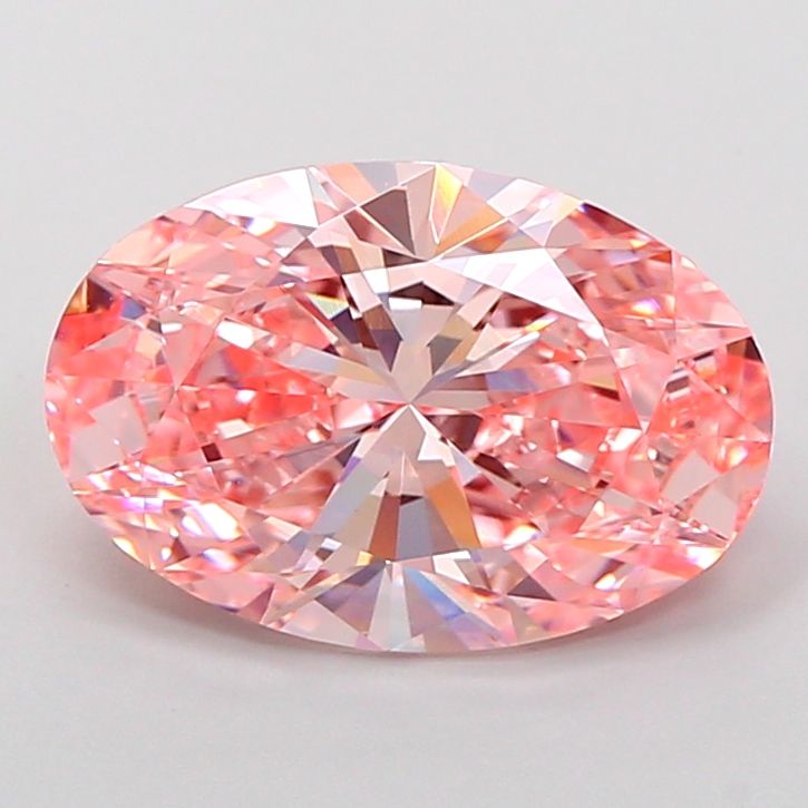 3.52 ct. oval Lab Grown Diamond front image