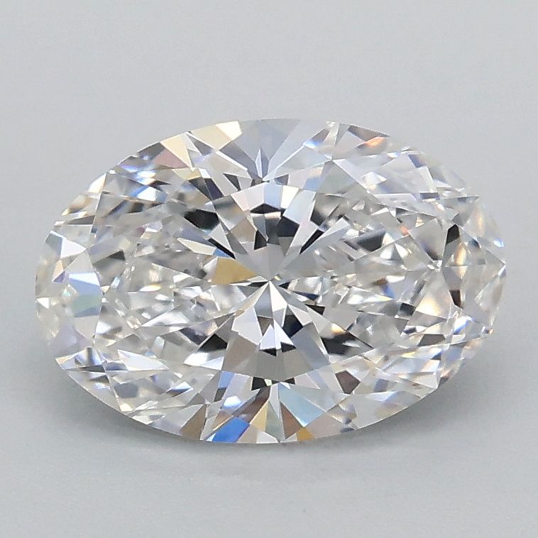 1.23 ct. oval Lab Grown Diamond front image