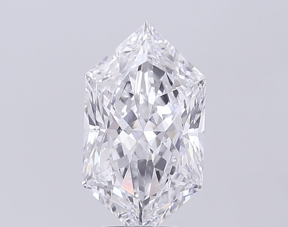 3.57 ct lab-grown Hexagonal Diamond