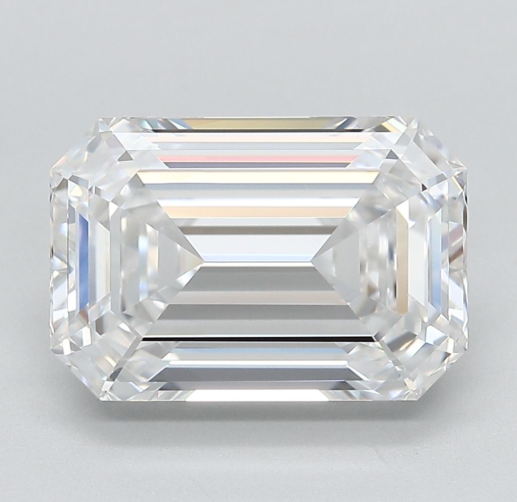 5.12 ct. emerald Lab Grown Diamond front image