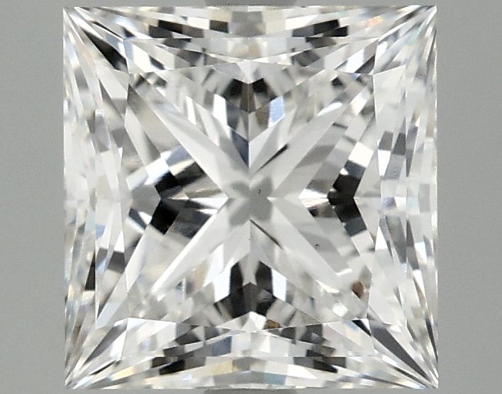 3.08 ct. princess Lab Grown Diamond front image