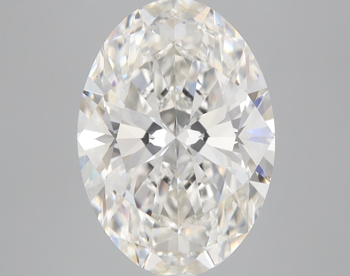 4.02 ct. oval Lab Grown Diamond front image