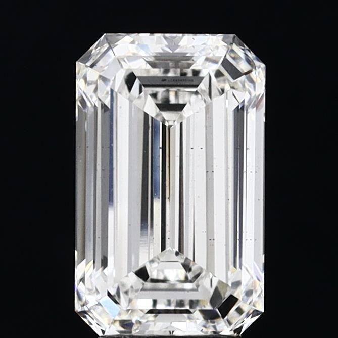 5.02 ct. emerald Lab Grown Diamond front image