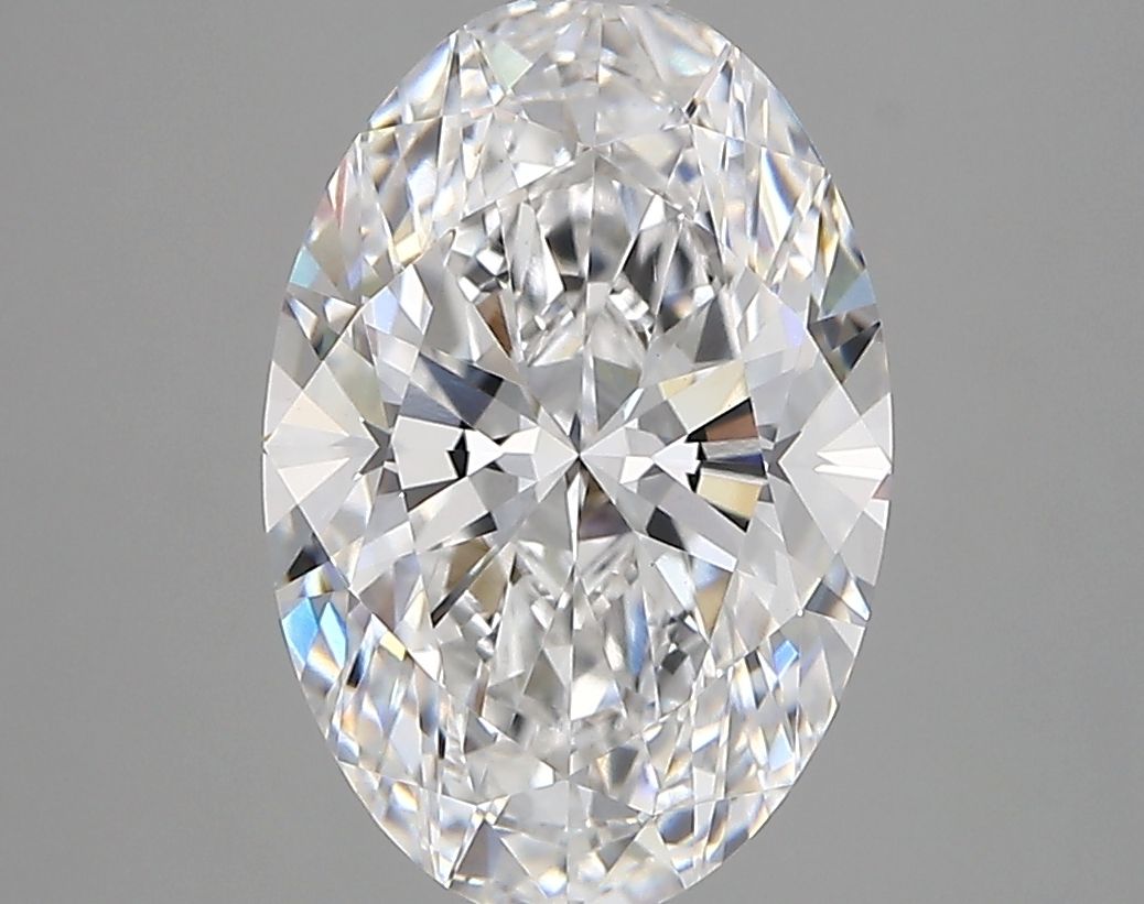 3.09 ct. oval Lab Grown Diamond front image