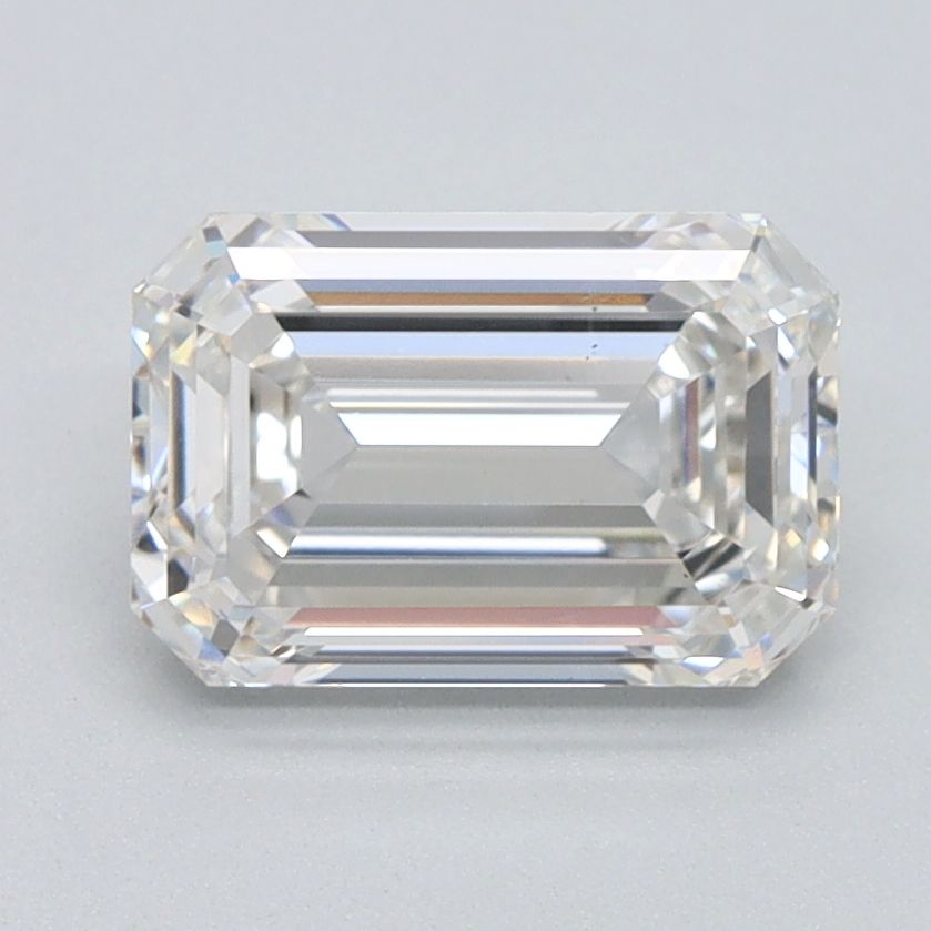 1.74 ct. emerald Lab Grown Diamond front image