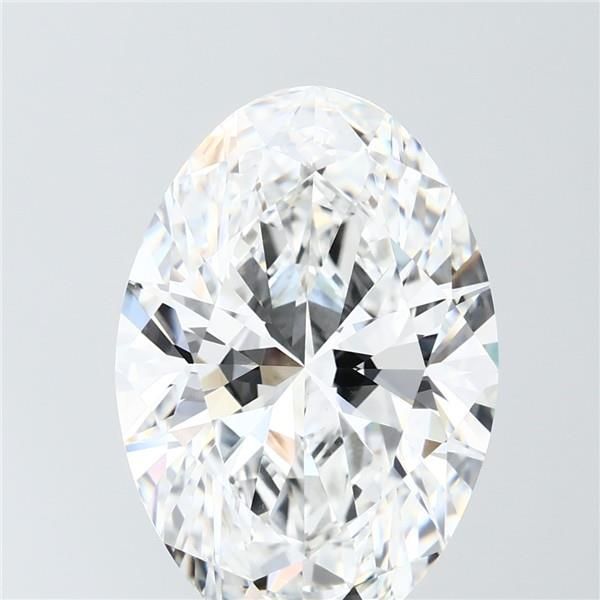 8.09 ct. oval Lab Grown Diamond front image