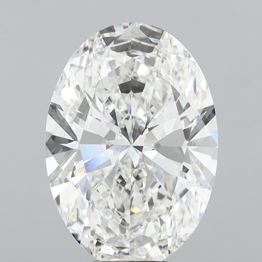8.03 ct. oval Lab Grown Diamond front image