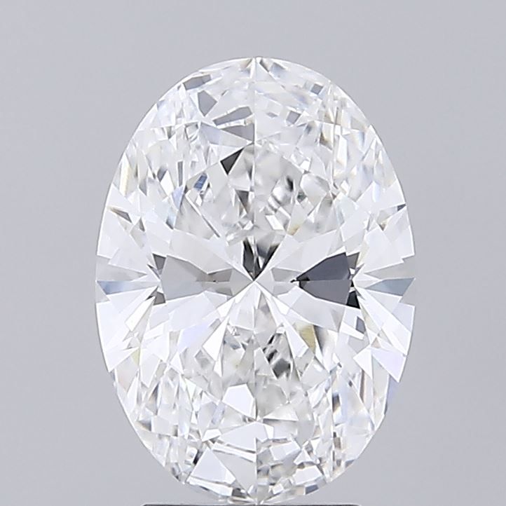 2.66 ct. oval Lab Grown Diamond front image
