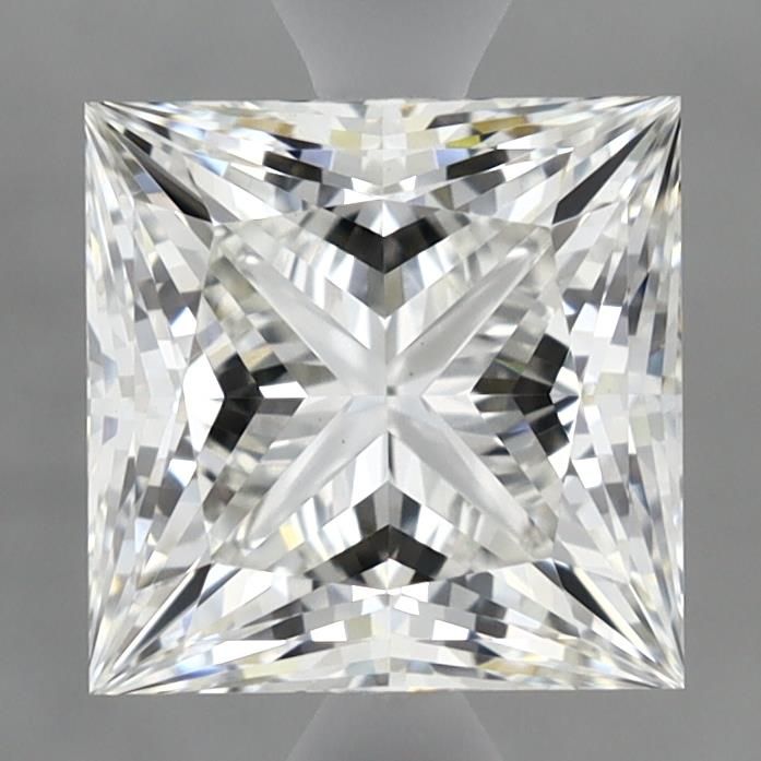 2.09 ct. princess Lab Grown Diamond front image