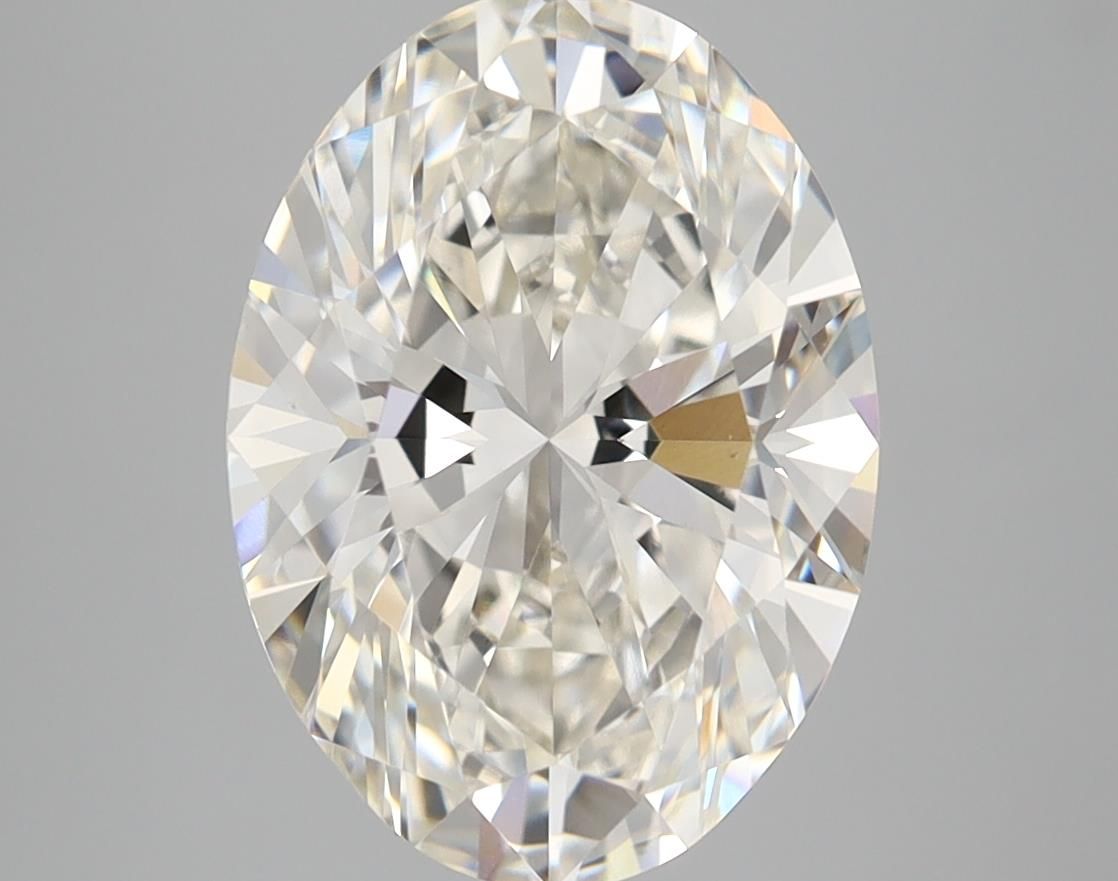 4.15 ct. oval Lab Grown Diamond front image