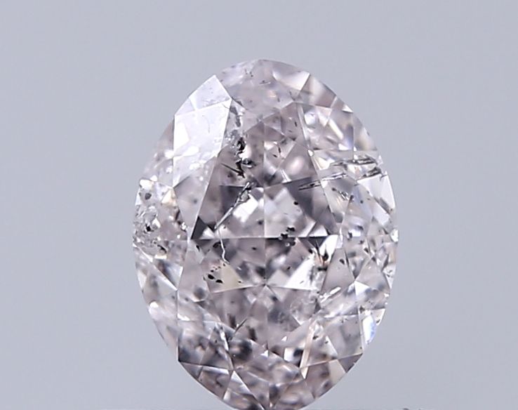 Diament 0.71 ct Fancy Light Pink/I2