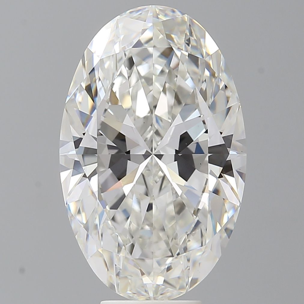8.05 ct. oval Lab Grown Diamond front image