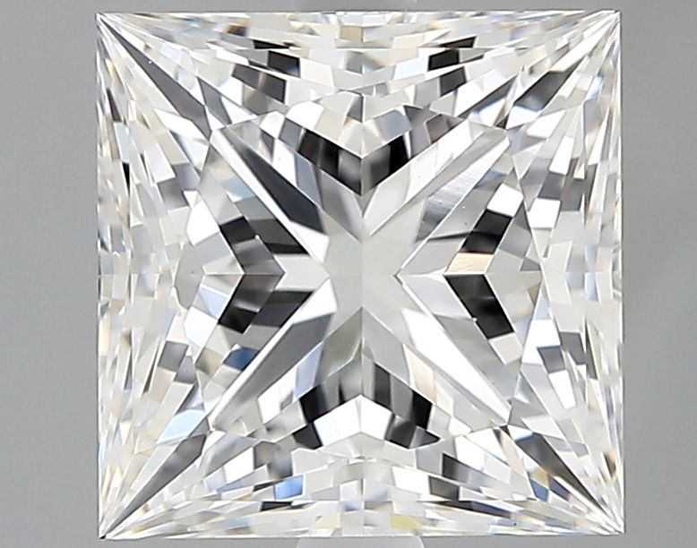 3.02 ct. princess Lab Grown Diamond front image
