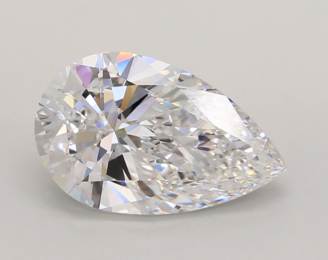 4.00 ct. pear Lab Grown Diamond front image