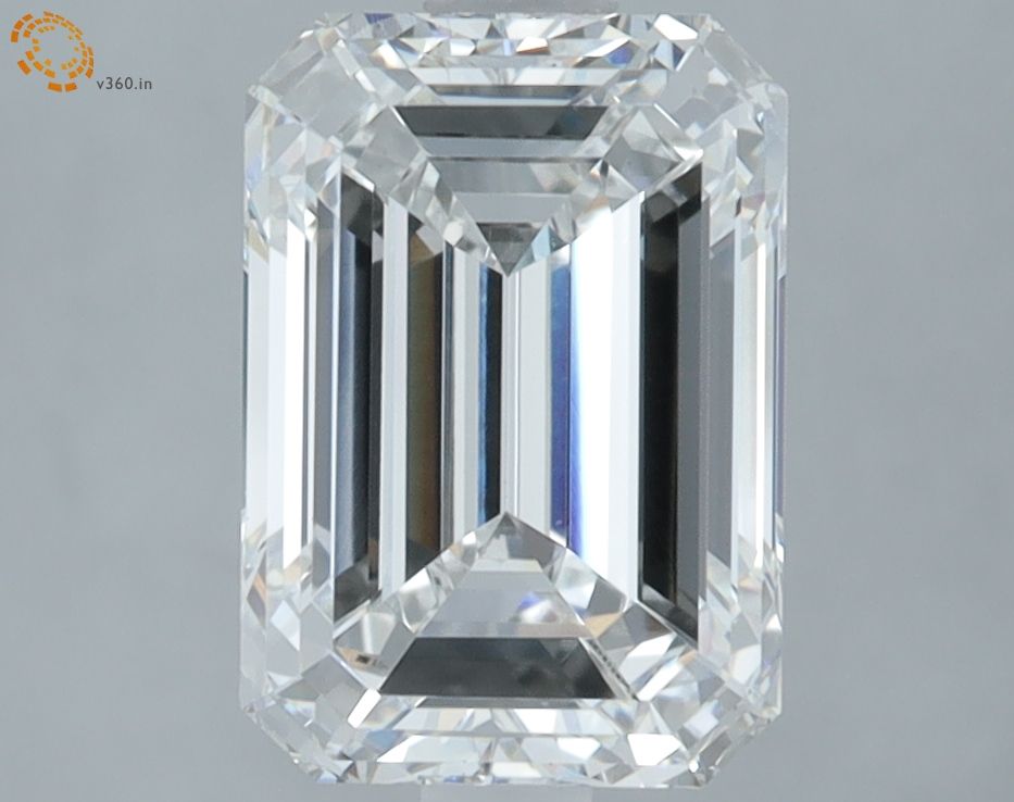 3.07 ct. emerald Lab Grown Diamond front image