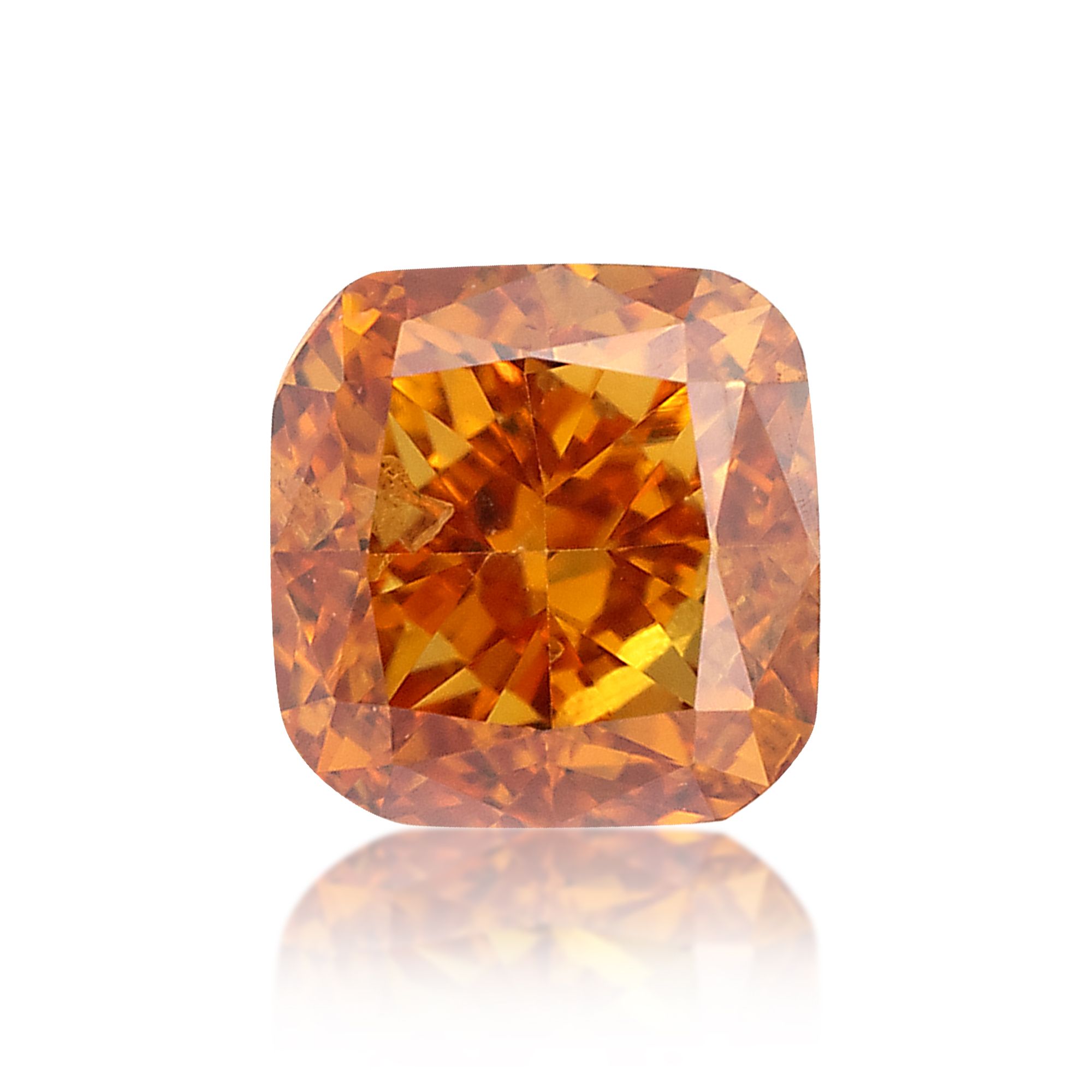 Diament 0.4 ct Fancy Deep Yellow Orange/I1