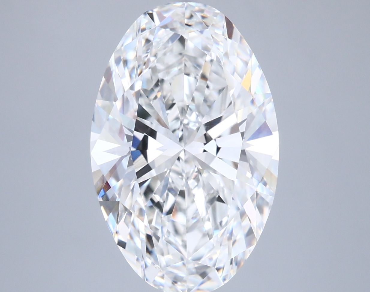 5.00 ct. oval Lab Grown Diamond front image