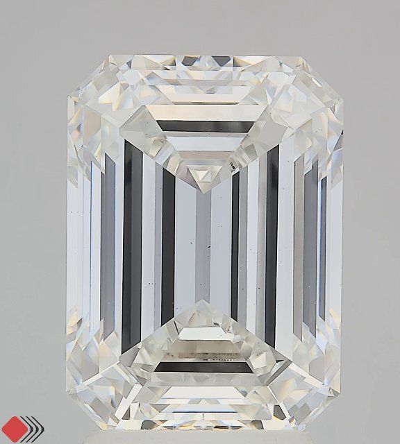 4.08 ct. emerald Lab Grown Diamond front image