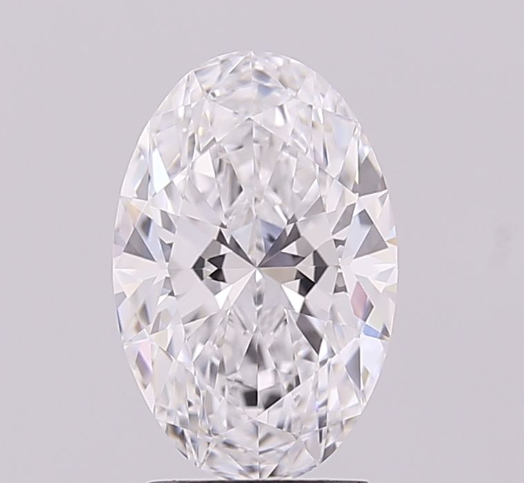 2.09 ct. oval Lab Grown Diamond front image