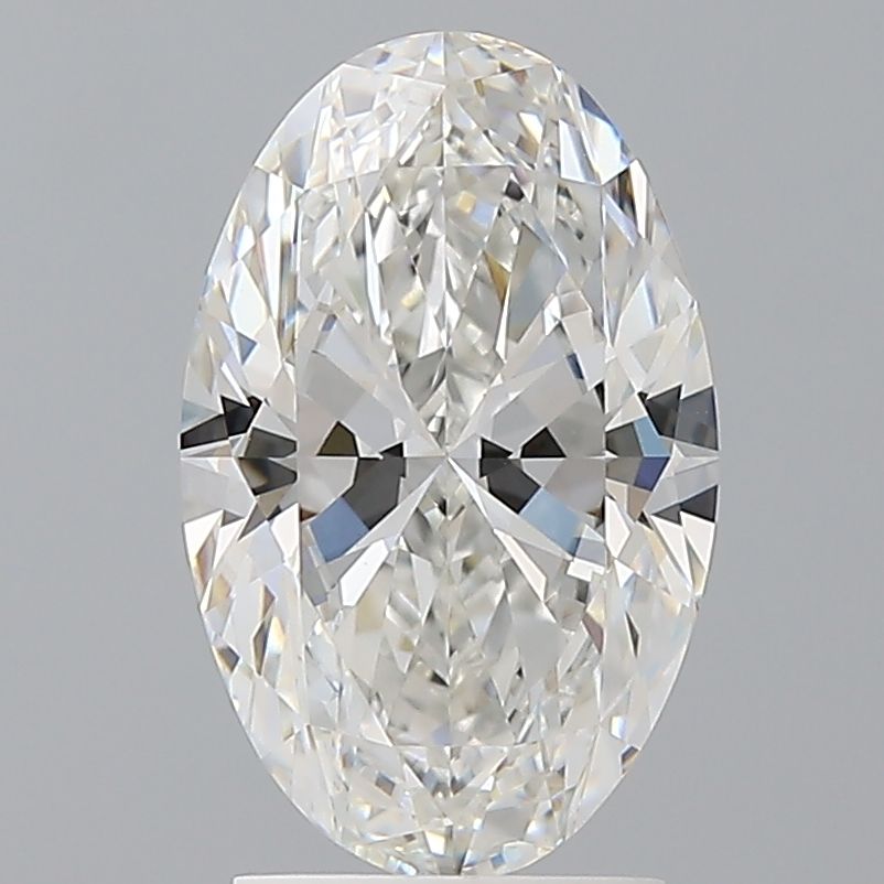 2.58 ct. oval Lab Grown Diamond front image