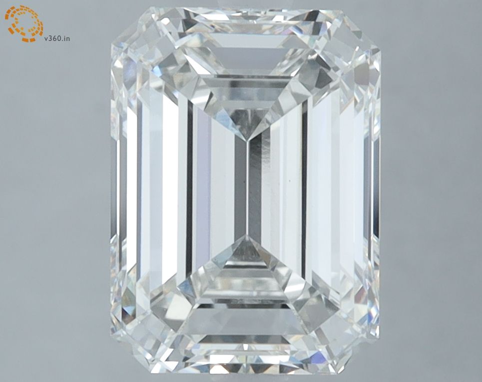 3.62 ct. emerald Lab Grown Diamond front image