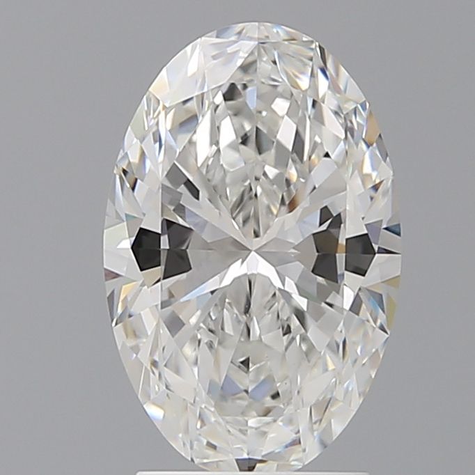 2.54 ct. oval Lab Grown Diamond front image