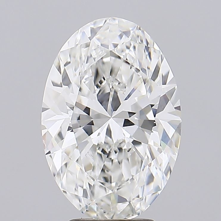 4.58 ct. oval Lab Grown Diamond front image