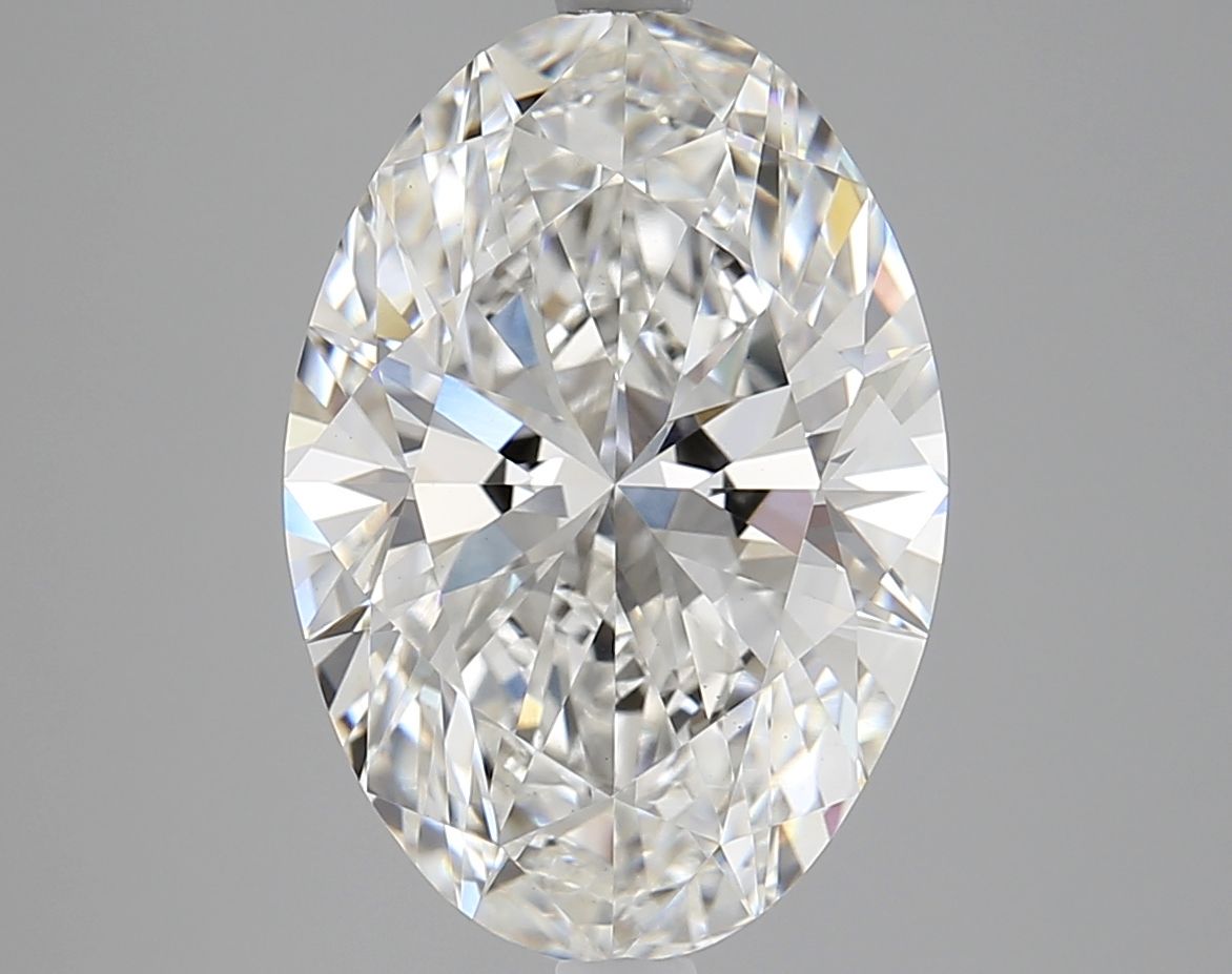 5.01 ct. oval Lab Grown Diamond front image
