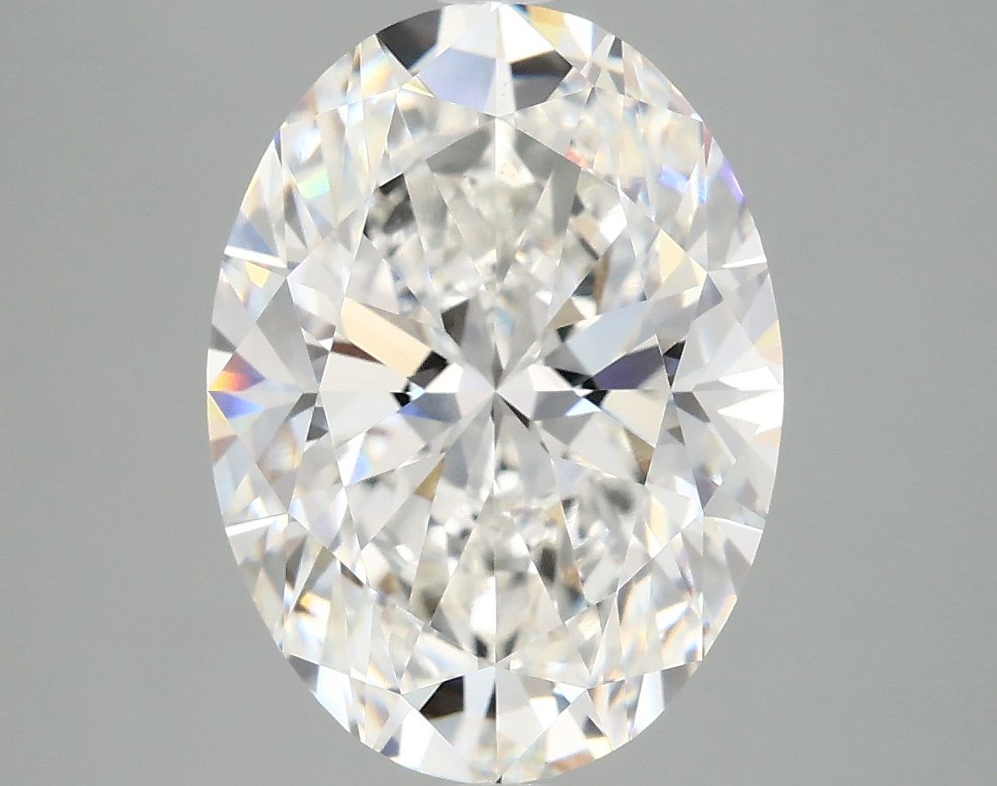 4.91 ct. oval Lab Grown Diamond front image