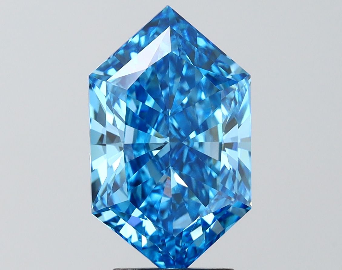 3.36 ct lab-grown Hexagonal Diamond