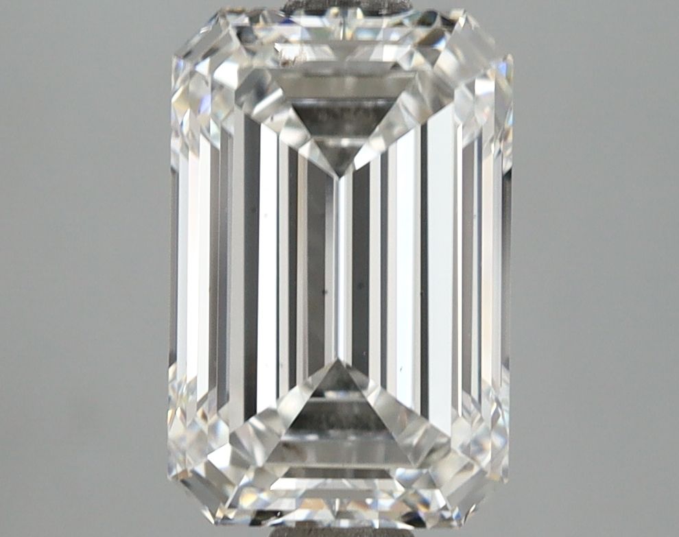 3.23 ct. emerald Lab Grown Diamond front image
