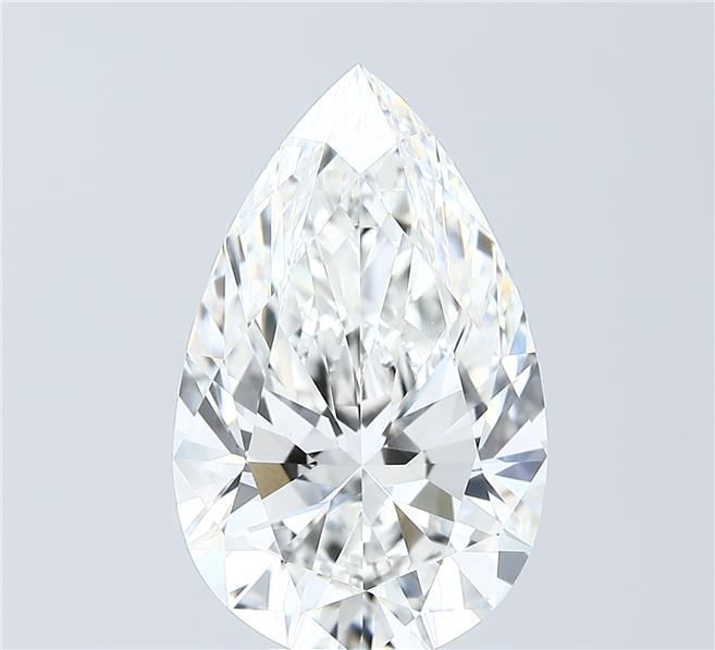 7.09 ct. pear Lab Grown Diamond front image