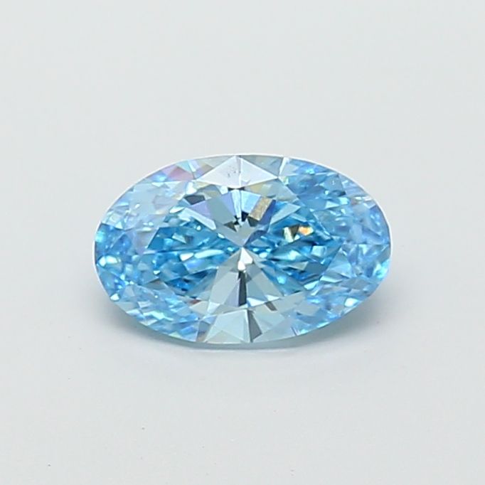 1.5 CT Fancy Vivid Blue OVAL